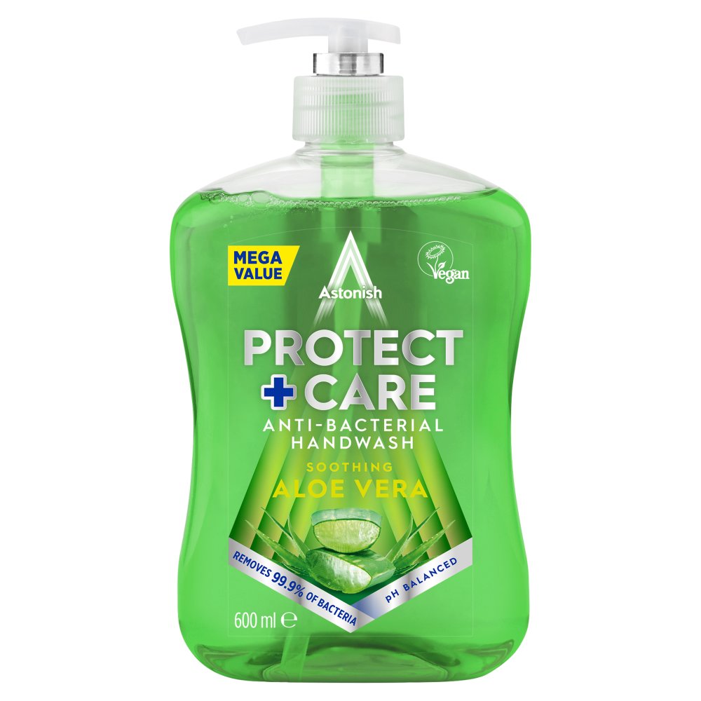 Astonish Hand Wash Aloe Vera 6 x 600ml PM£1.49
