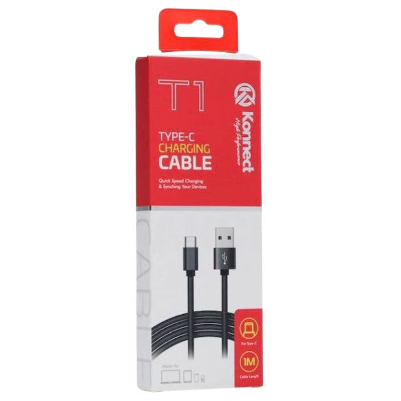 Konnect 1m Type C To Type C Charging Cable