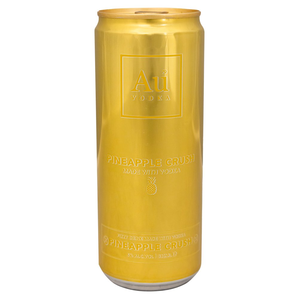 AU Vodka Pineapple Crush 12x330ml