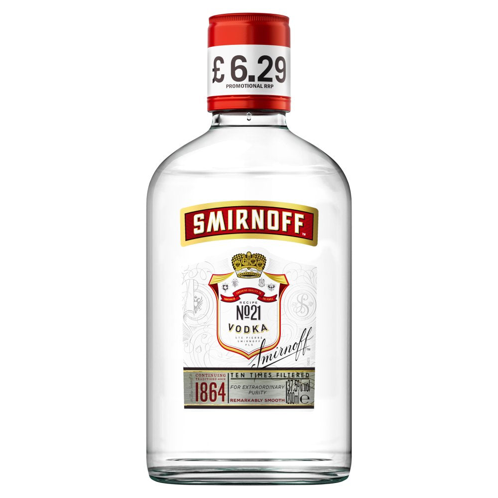 Smirnoff Vodka 1x20cl PM£6.49