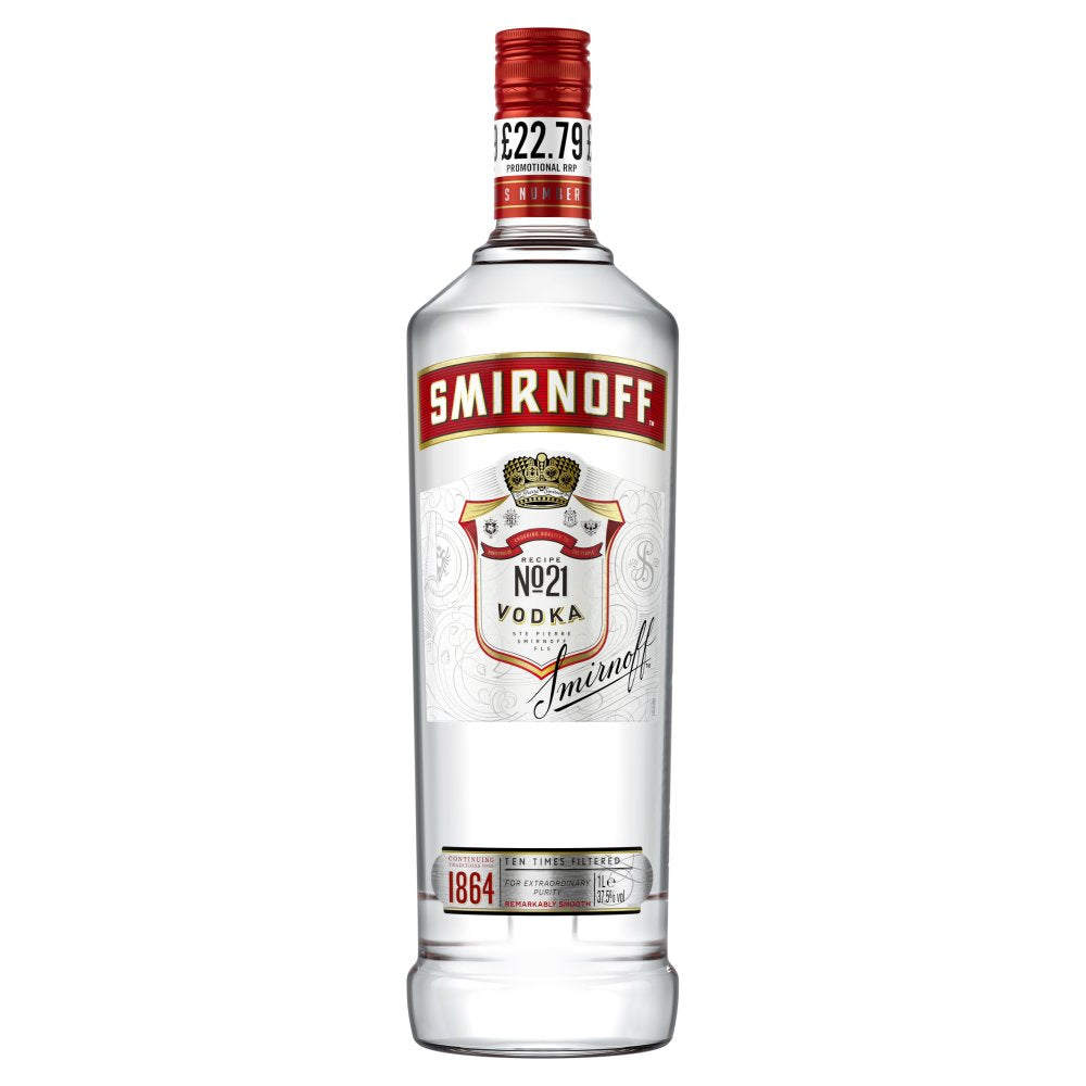Smirnoff Vodka 3x1L