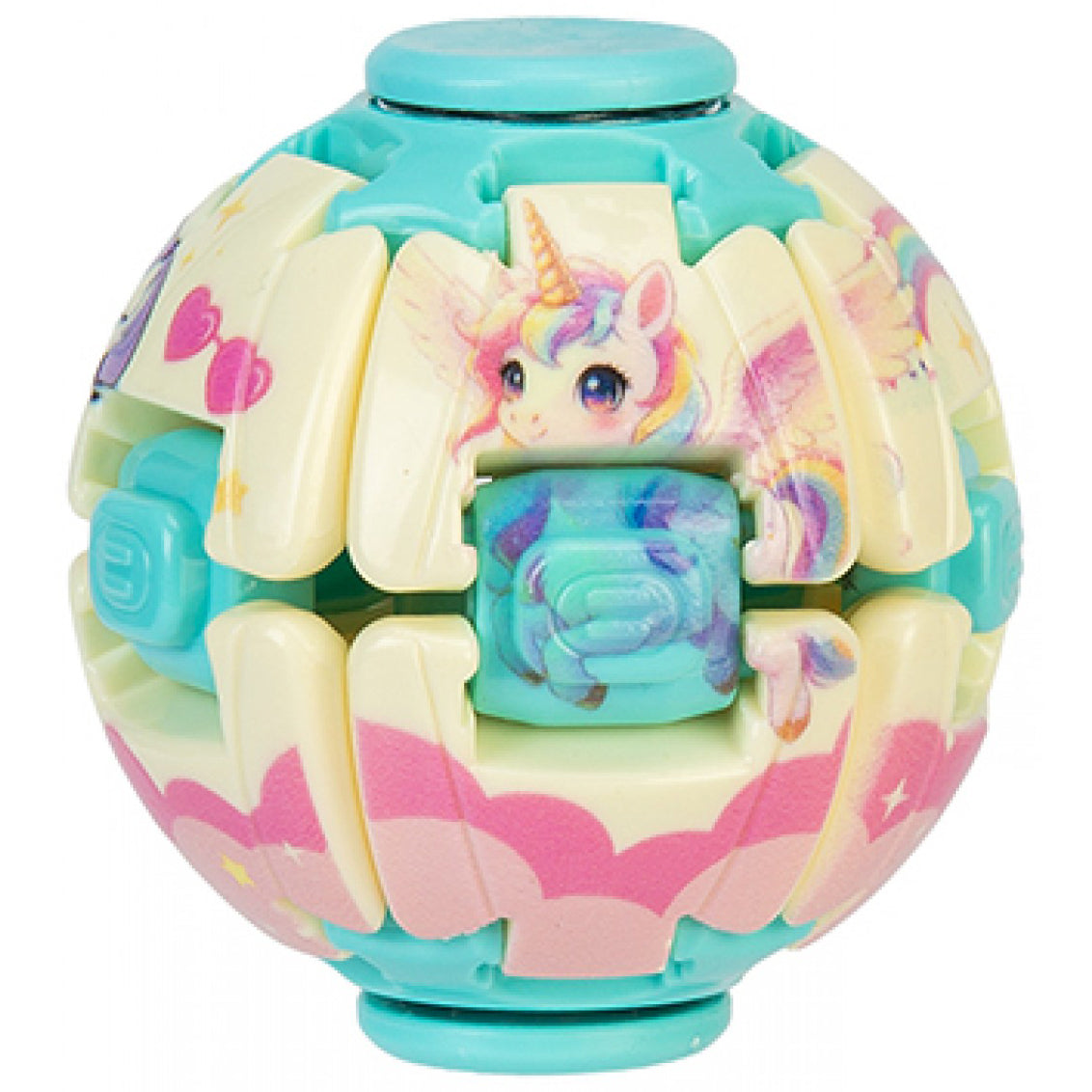 6cm Unicorn Gyro Spinner Fidget Ball
