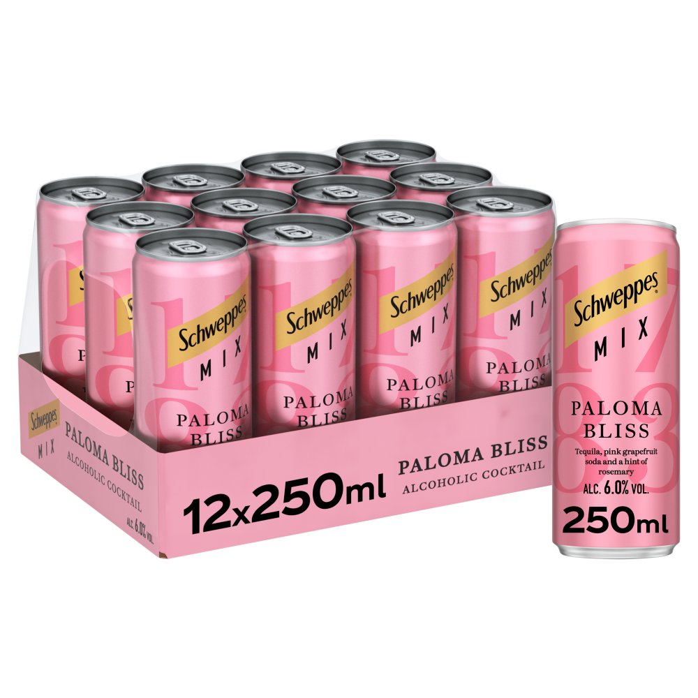 Schweppes Paloma Bliss 12x250ml