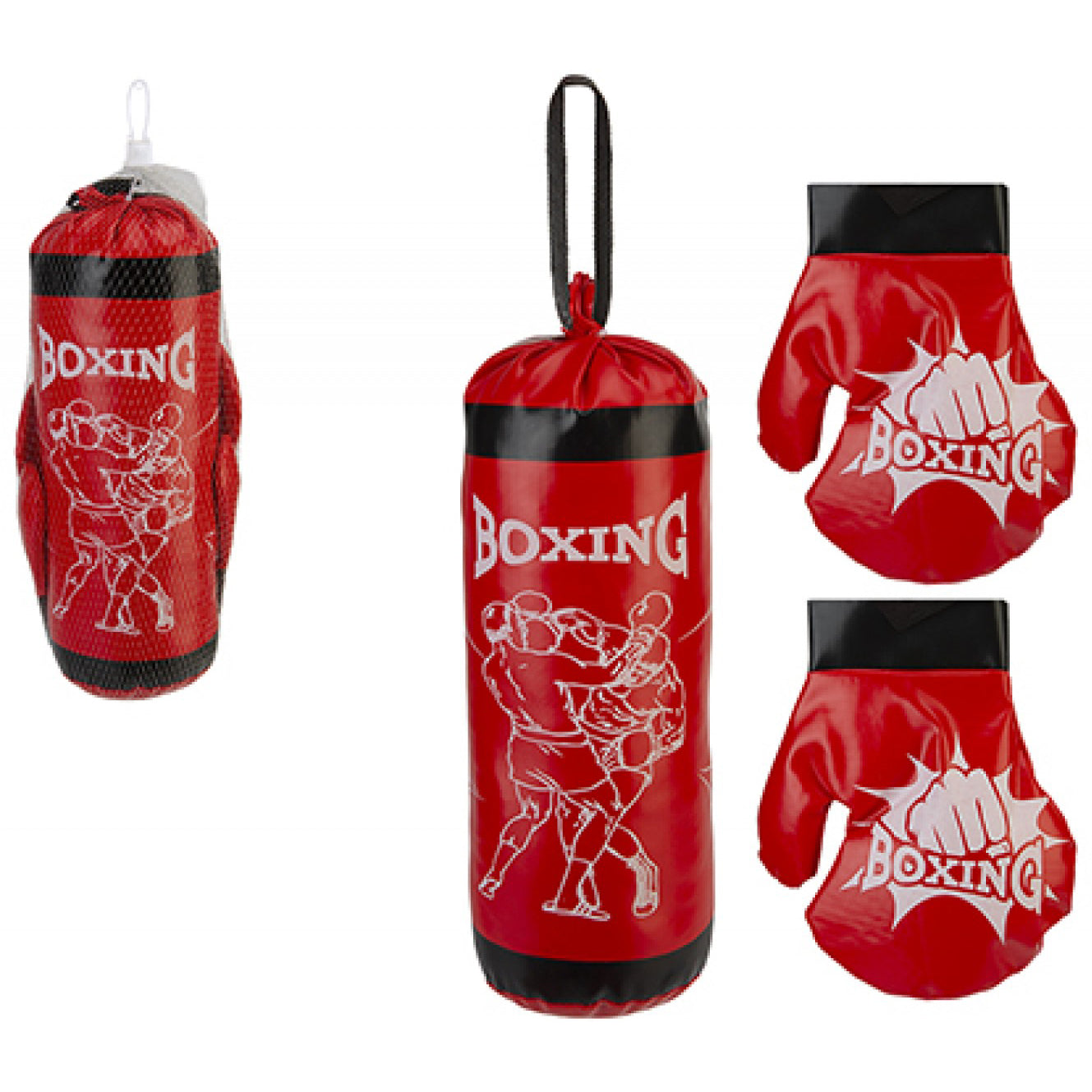 Small Kids Boxing Punch Bag and Gloves