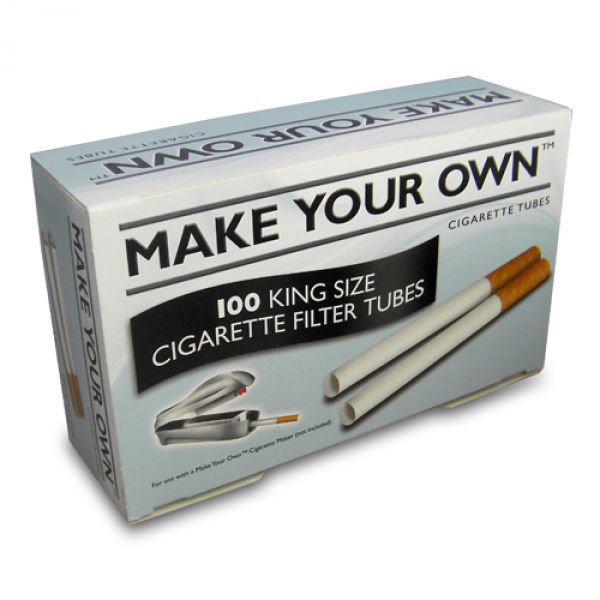 Make Your Own Cigarette Tubes (100 King Size Tubes)
