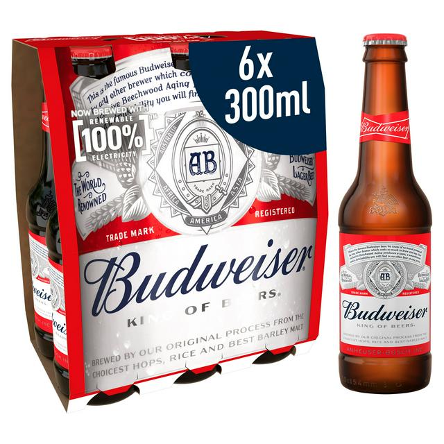 Budweiser 6x4x300ml