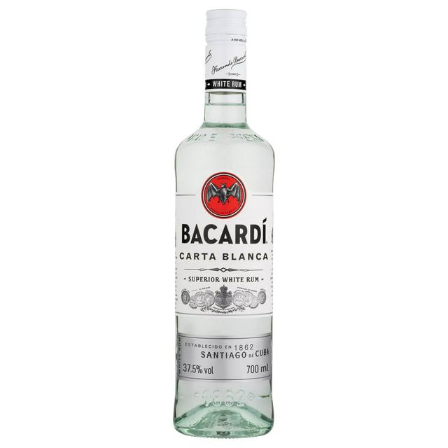 Bacardi White Rum 70cl