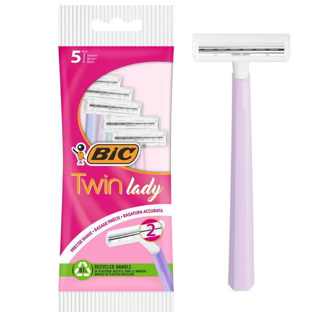 BIC Twin lady Disposable Razors 5pk