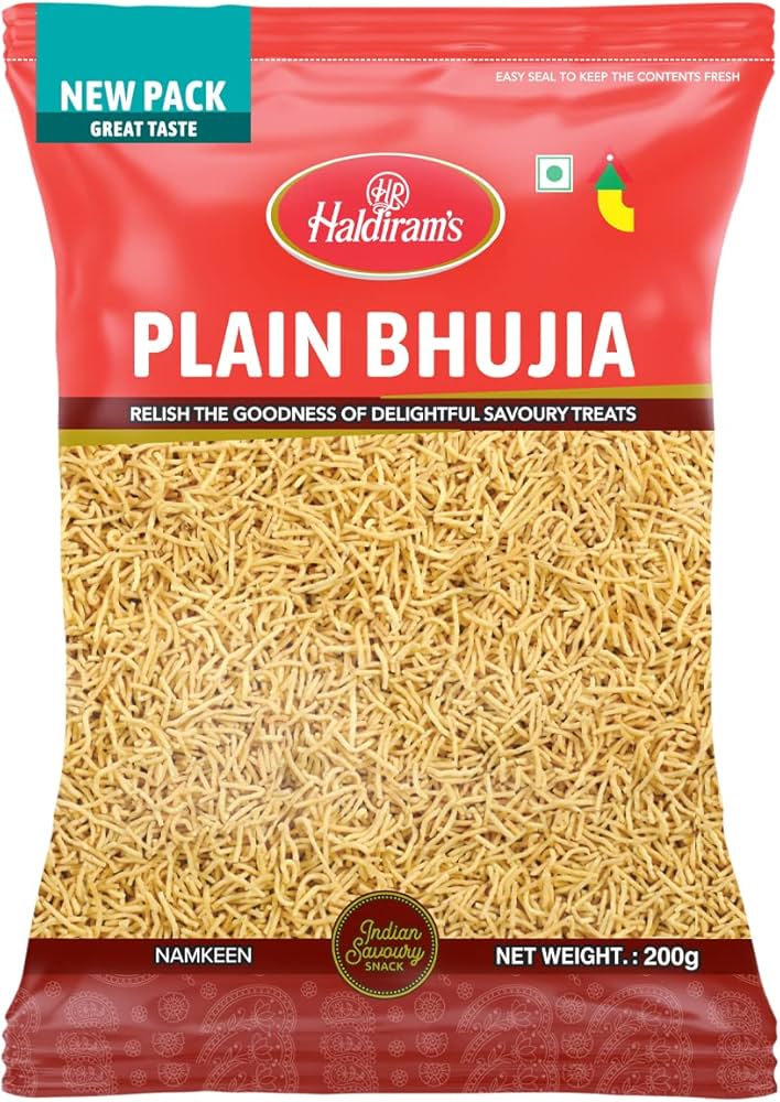Haldiram’s Plain Bhujia 6x200g