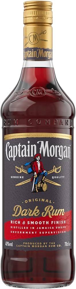 Captain Morgan Dark Rum 6x70cl PM£18.89