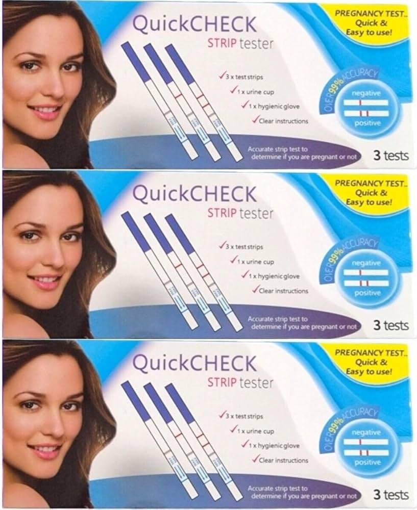 Quick Check Pregnancy Test 6 Pack