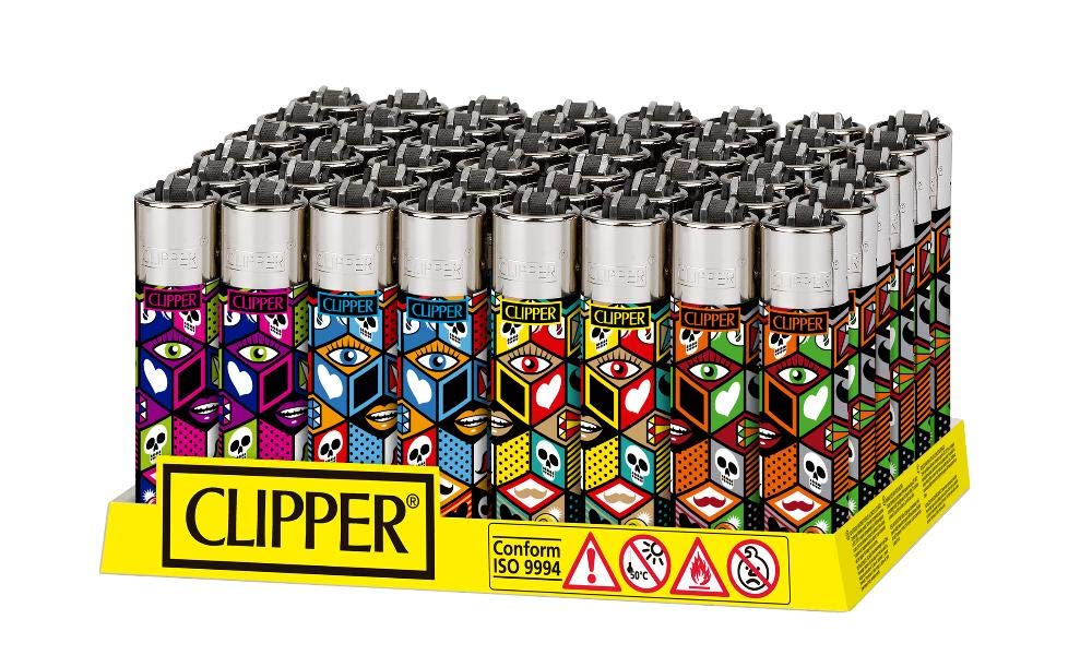 Clipper Reusable Lighter 48pk
