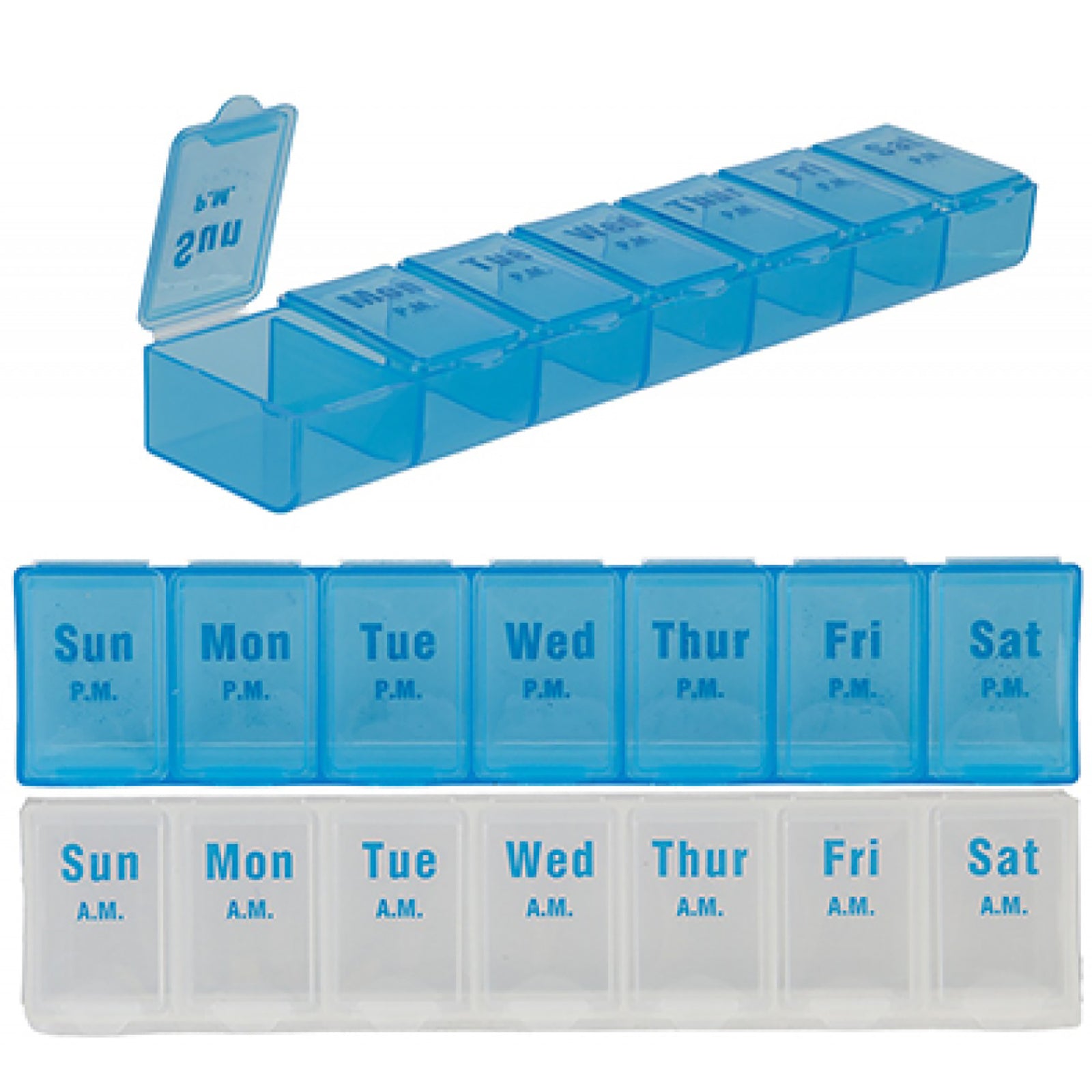 7 Day Pill Dispenser Day/Night on Blister