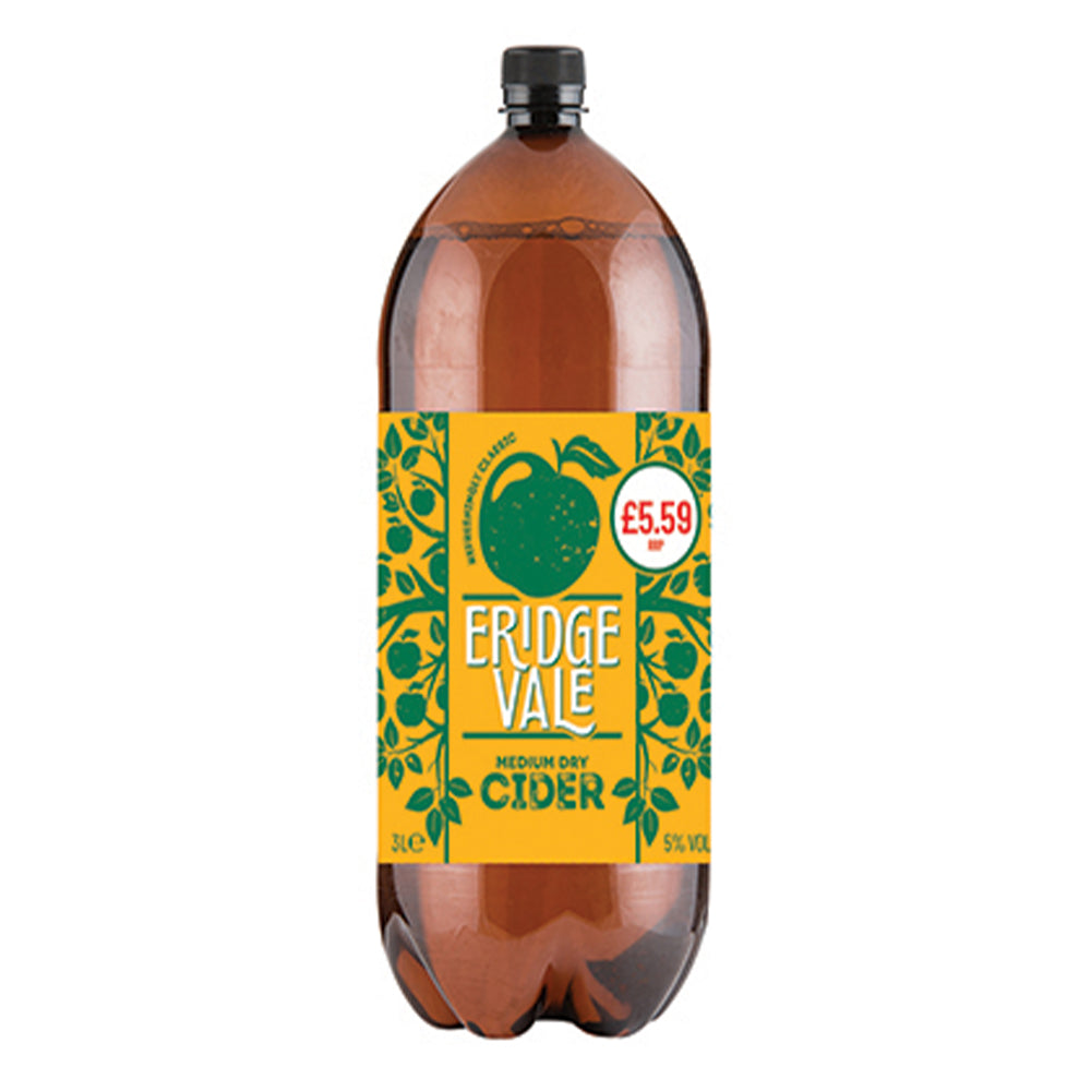 Eridge Vale Cider 4x3L PM£5.59