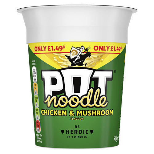 Pot Noodle Chicken & Mushroom Pot 12 x 90g