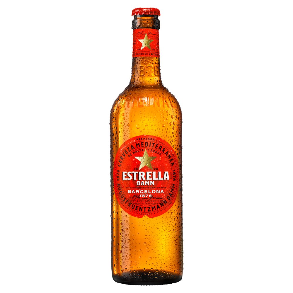 Estrella Damm Premium Lager Beer 12 x 660ml