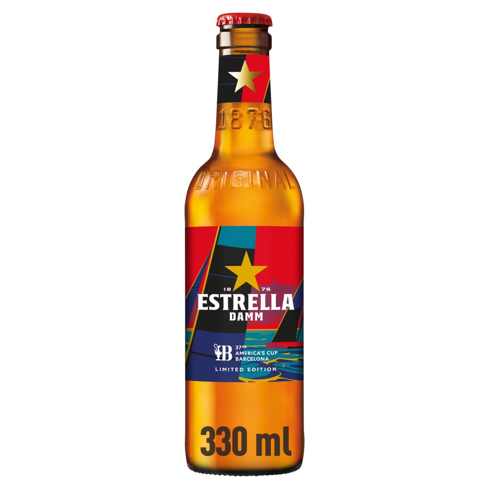 Estrella Damm Premium Lager Beer 24 x 330ml