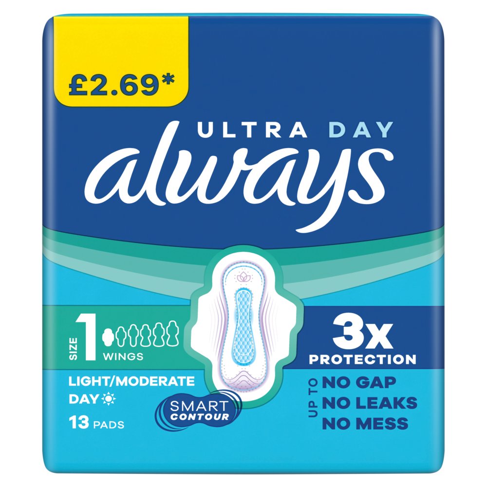 Always Ultra Dry 4pk
