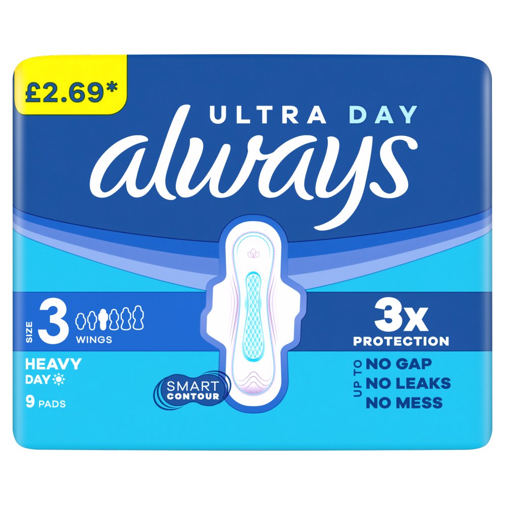 Always Ultra Day Long Plus 4pk