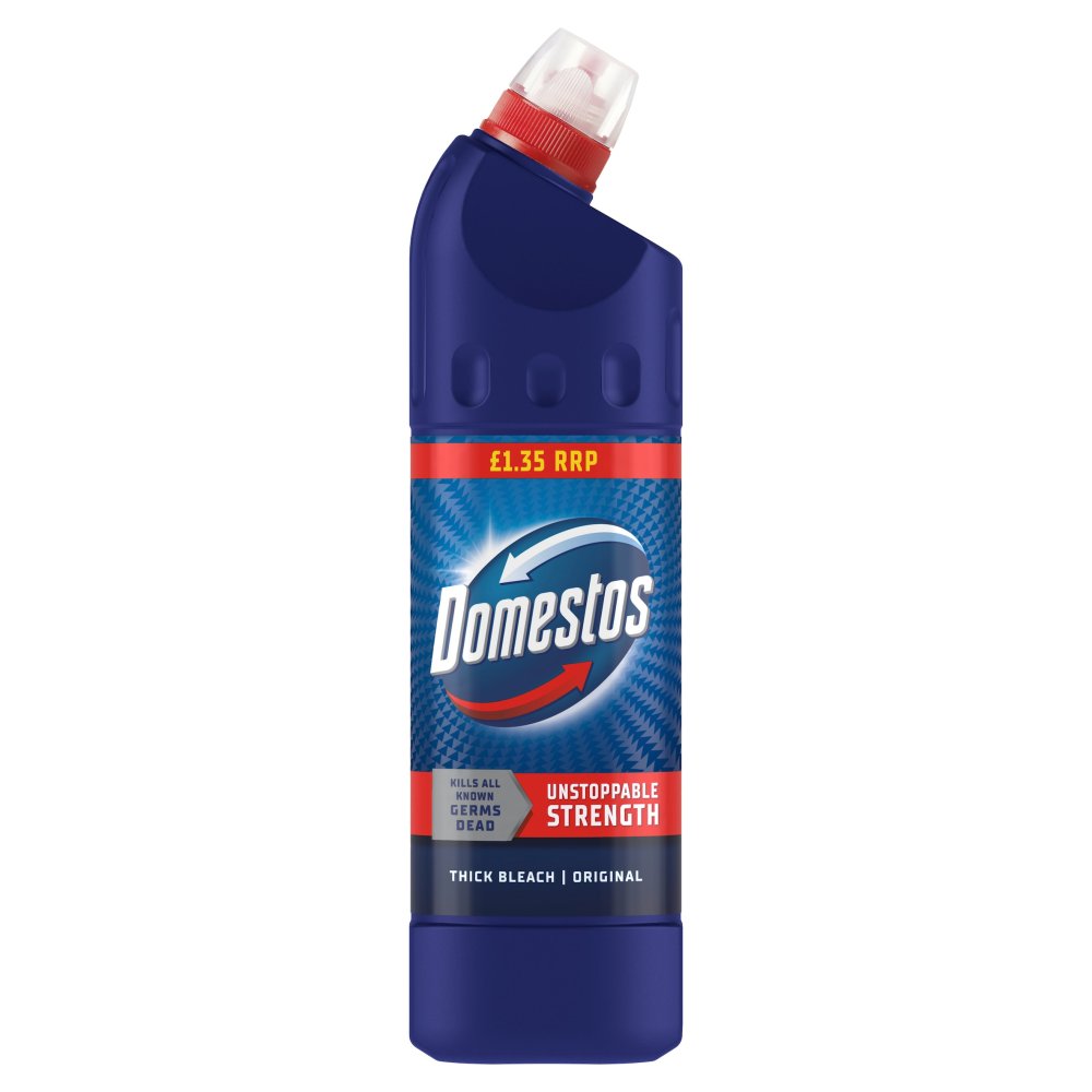 Domestos Original Thick Bleach 9x750ml PM£1.35