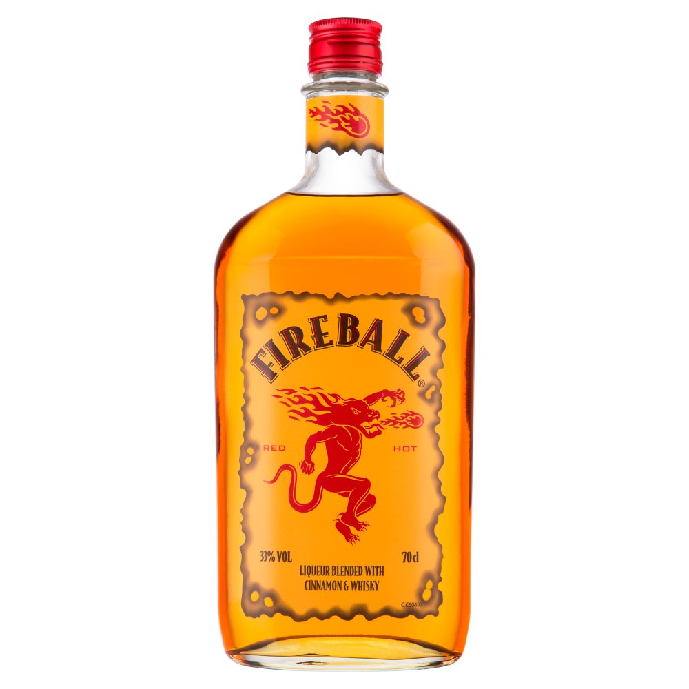 Fireball Cinnamon Liquor 6 x 70cl