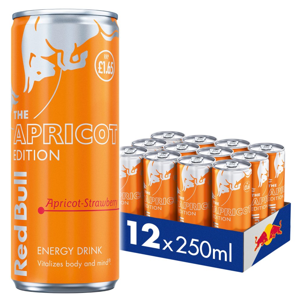 Red Bull Apricot Edition 12 x 250ml