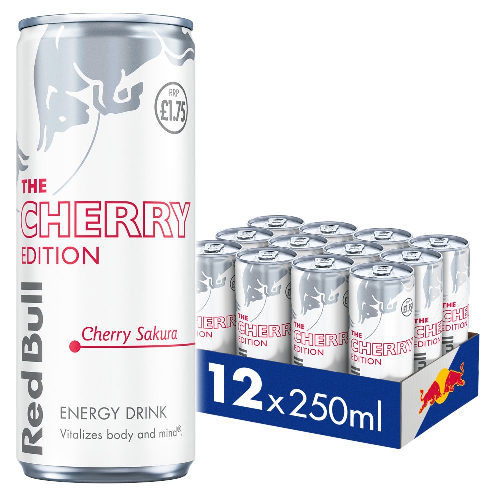 Red Bull Spring Edition 12x250ml PM£1.75
