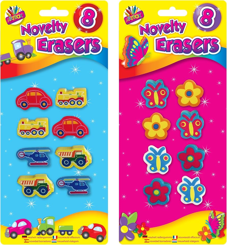 8 Novelty Eraser