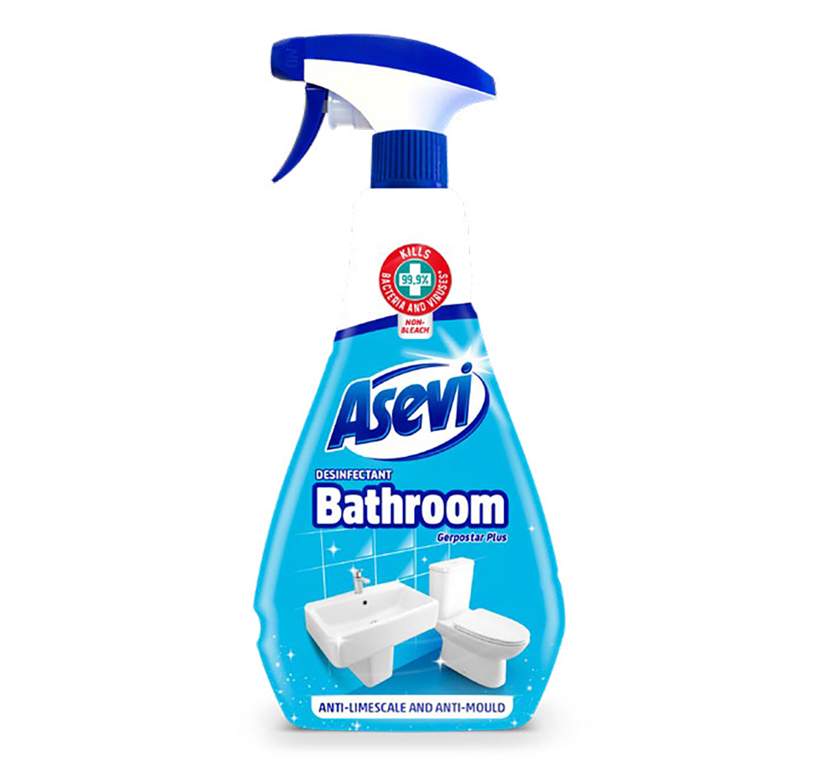 Asevi Bathroom Spray 12 x 720ml RRP £2.99