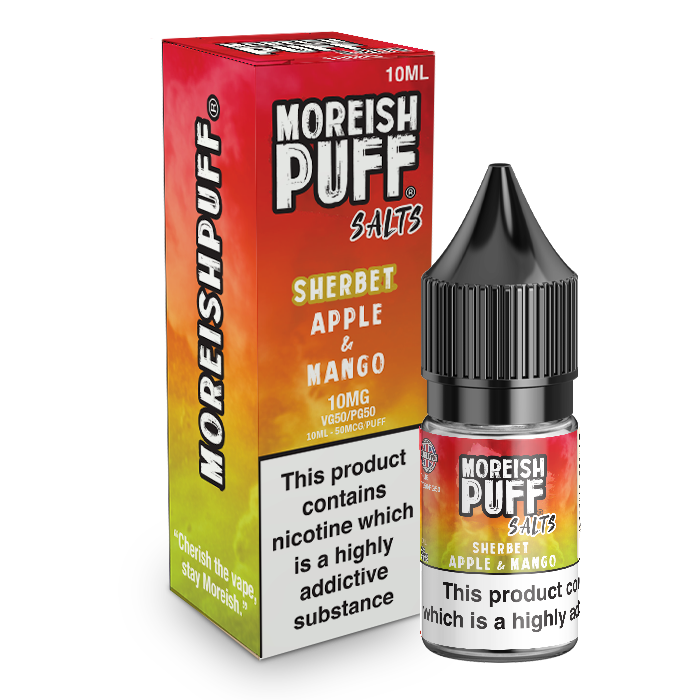Moreish Puff Sherbet 10ml Nic Salt 10mg
