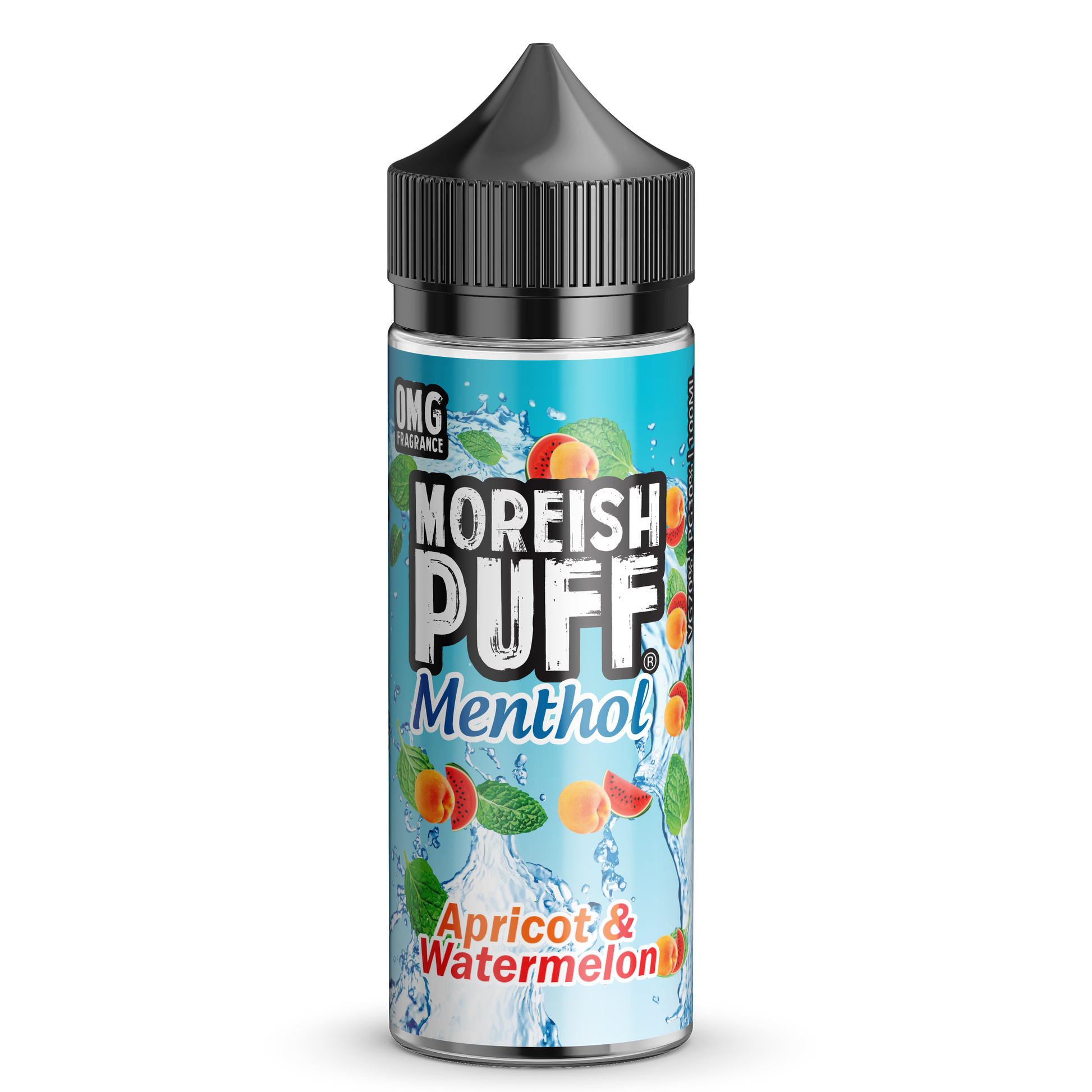 Moreish Puff Apricot & Watermelon Menthol 100ml Shortfill