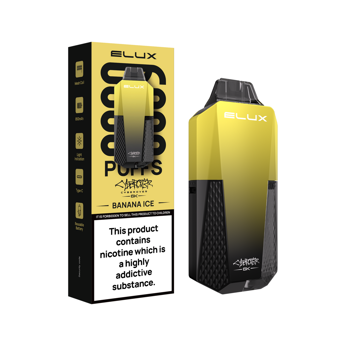Elux Cyberover 6K Prefilled Pod Kit