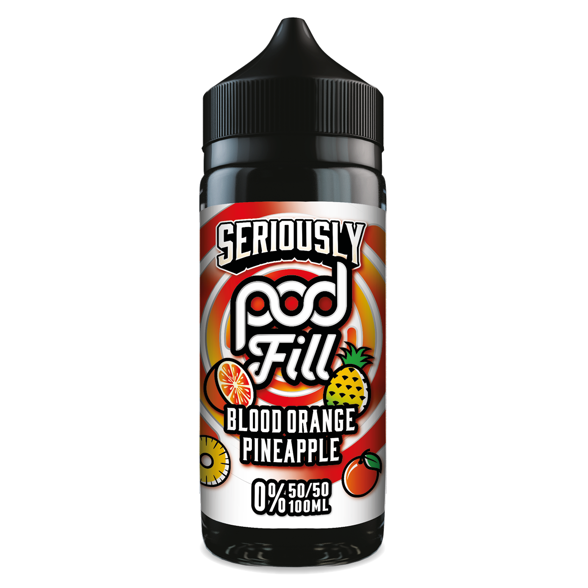 Seriously Pod Fill Blood Orange Pineapple 100ml Shortfill