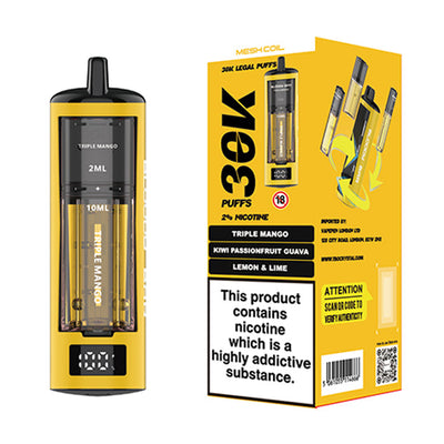 Triple Mango - Kiwi Passionfruit Guava - Lemon Lime