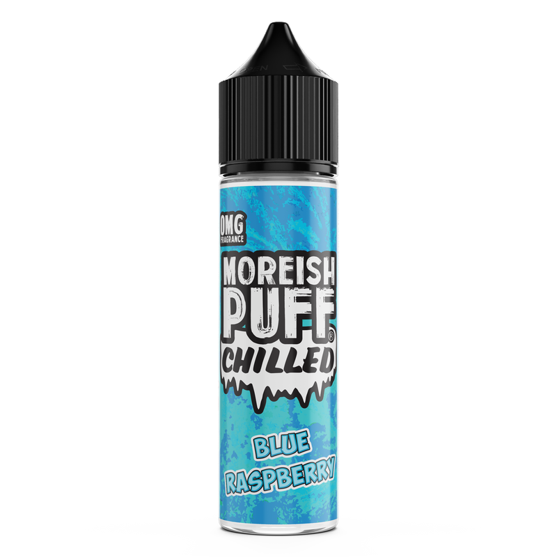 Moreish Puff Chilled: Blue Raspberry Chilled 0mg 50ml Shortfill E-Liquid