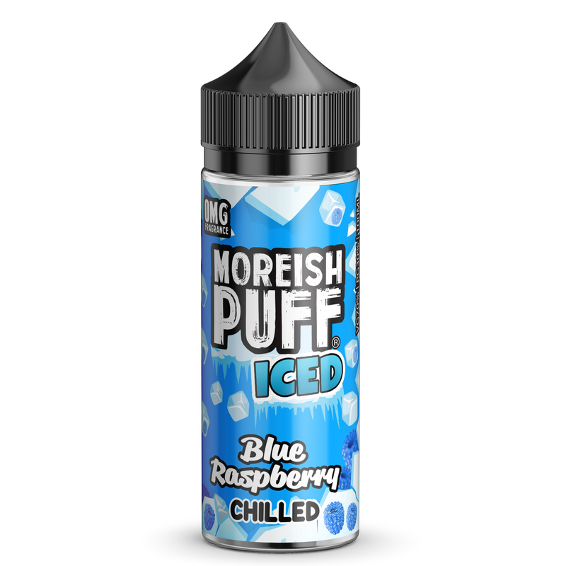 Blue Raspberry Chilled E-Liquid by Moreish Puff - Shortfills UK