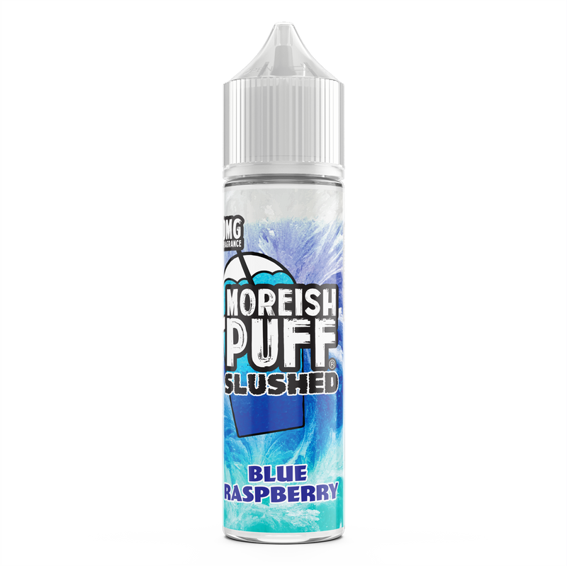 Moreish Puff Slushed Blue Raspberry 0mg 50ml Shortfill E-Liquid