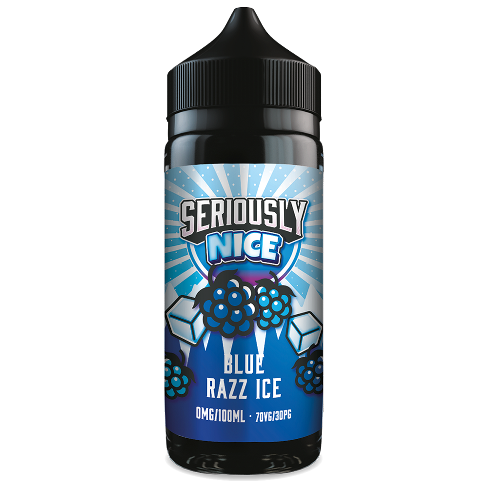 Seriously Nice Blue Razz Ice 100ml Shortfill