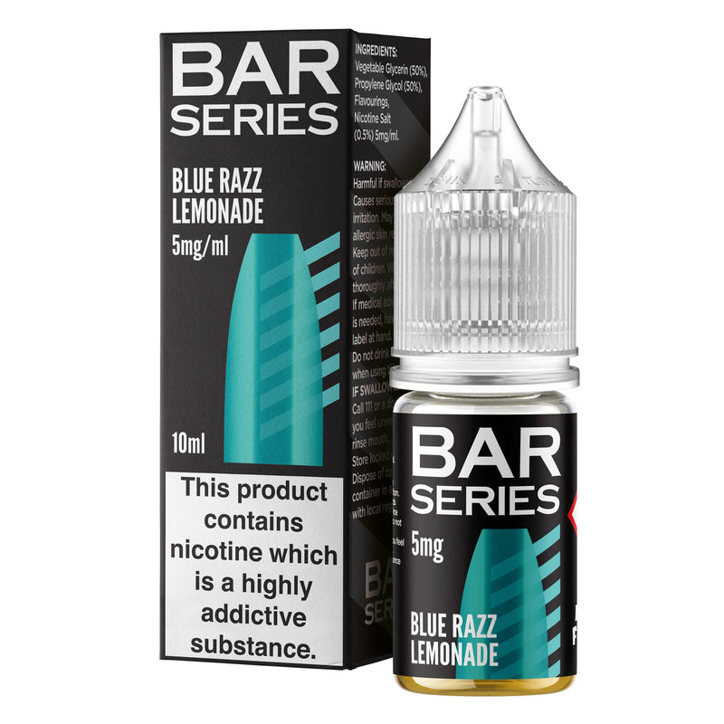 Blue Razz Lemonade Nic Salt by Bar Series - Nic Salts UK