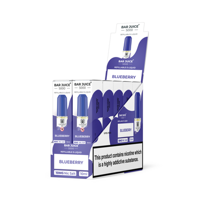 Blueberry / Pack of 10 / 10mg