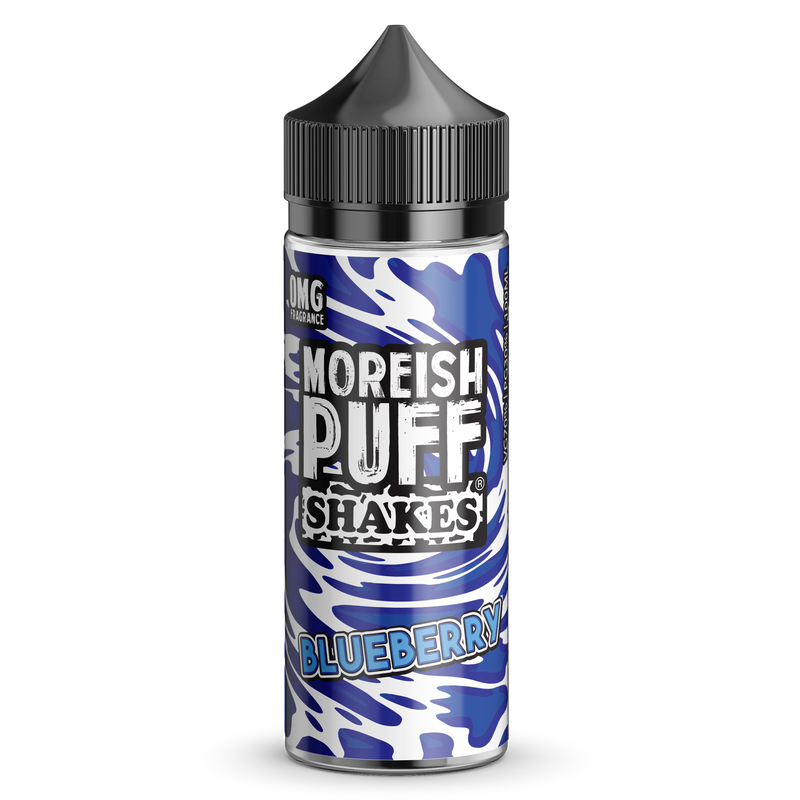 Moreish Puff Shakes: Blueberry Shakes 0mg 100ml Shortfill E-Liquid