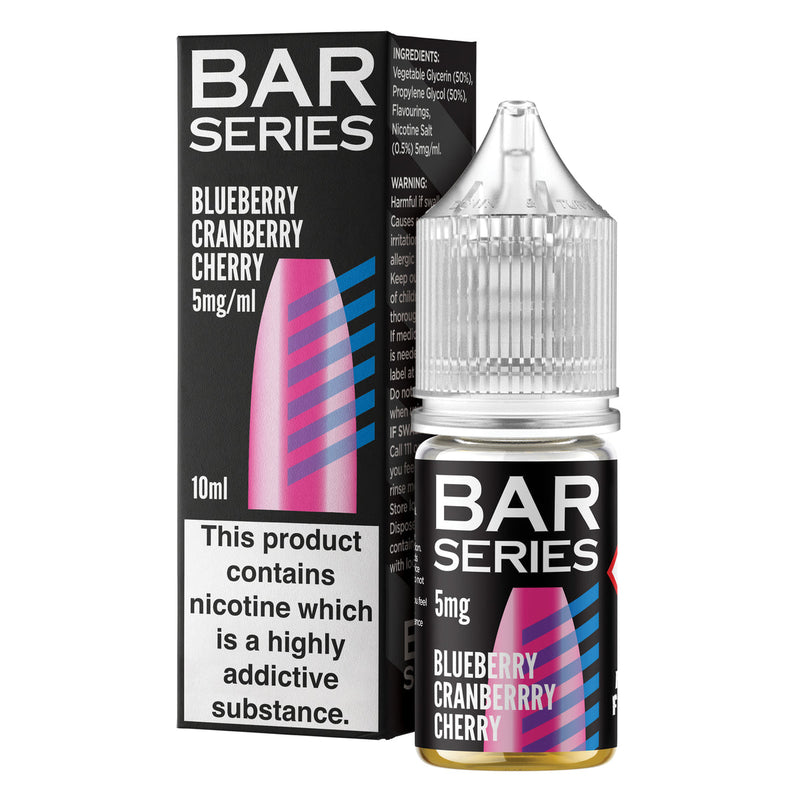 Blueberry Cranberry Cherry Nic Salt by Bar Series - Nic Salts UK