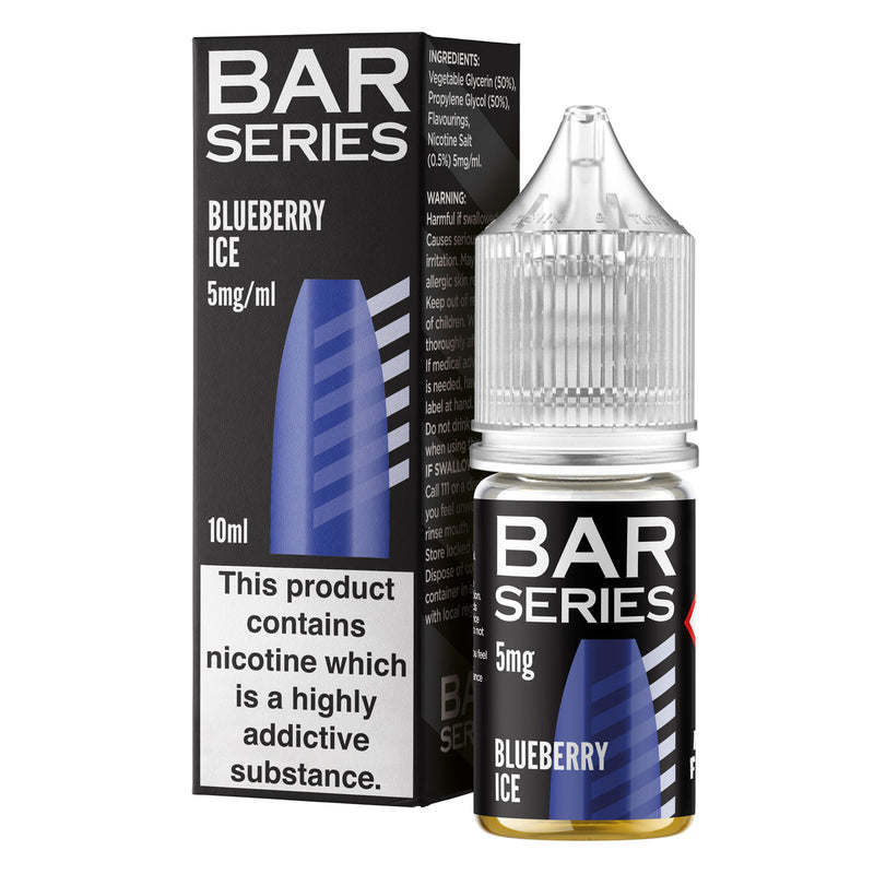 Blueberry Ice Nic Salt by Bar Series - Nic Salts UK