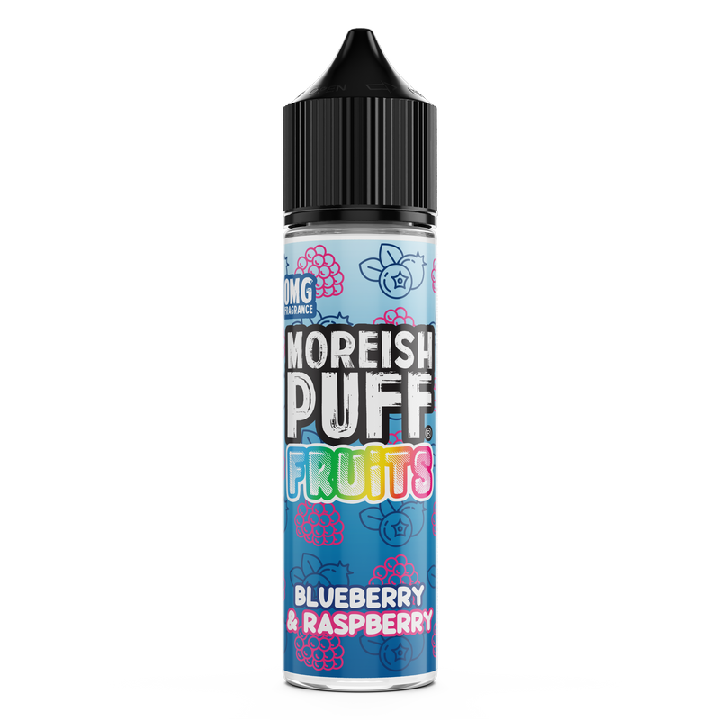 Moreish Puff Fruits: Blueberry & Raspberry 0mg 50ml Shortfill E-liquid