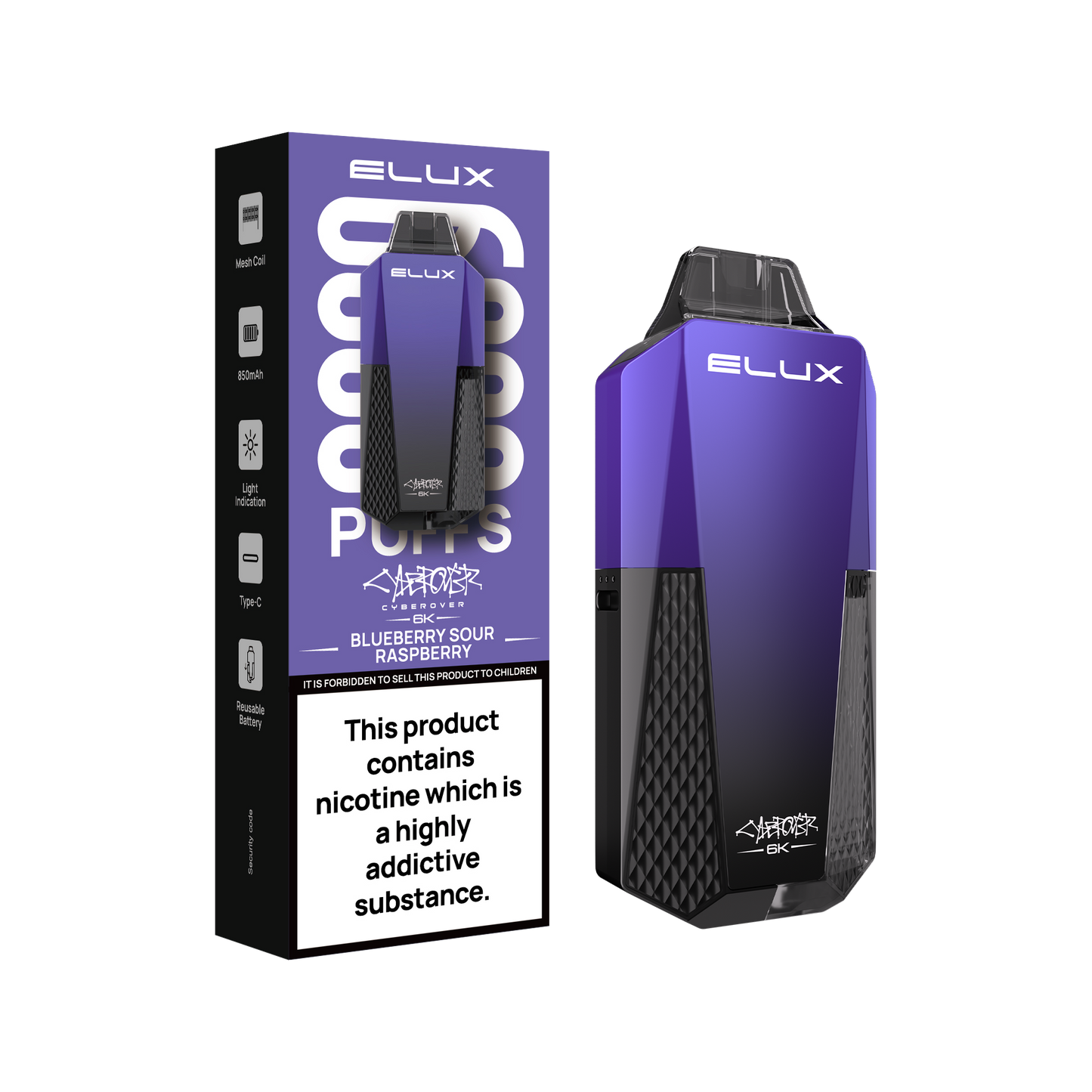 Elux Cyberover 6K Prefilled Pod Kit