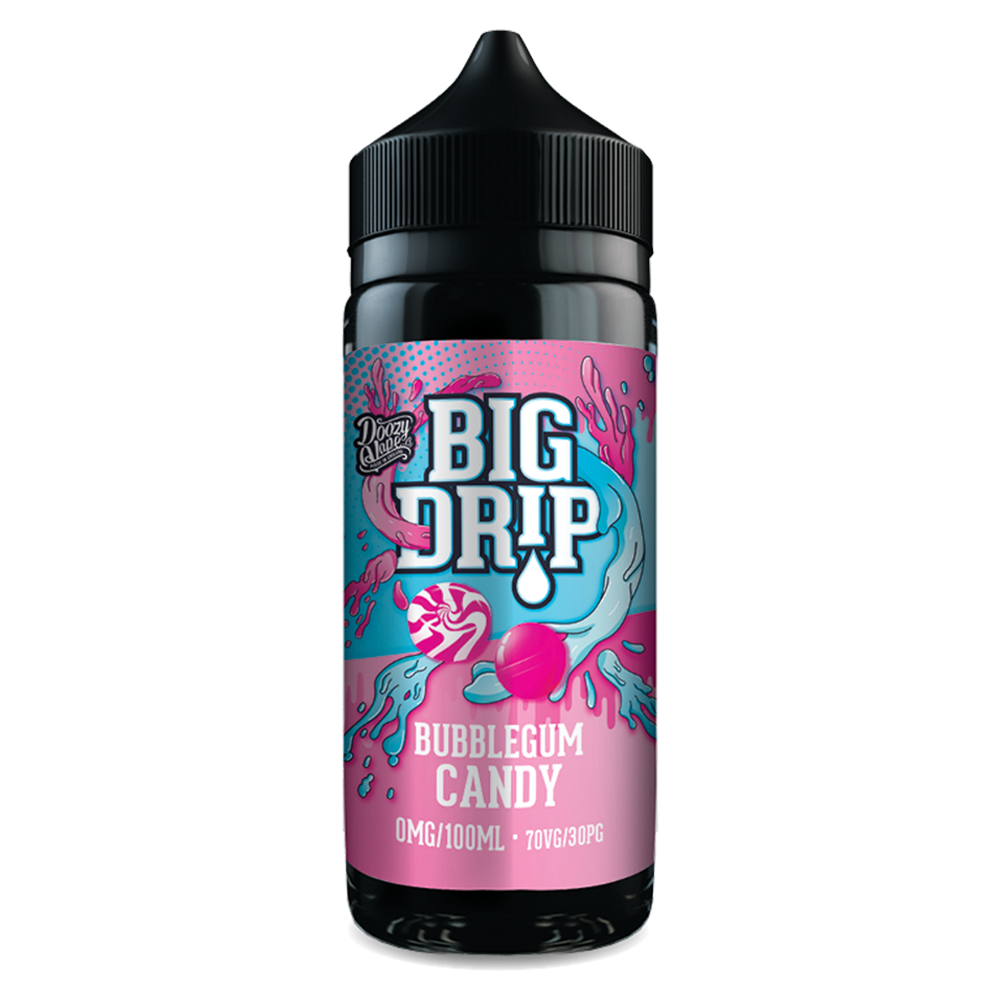 Big Drip Bubblegum Candy 100ml Shortfill