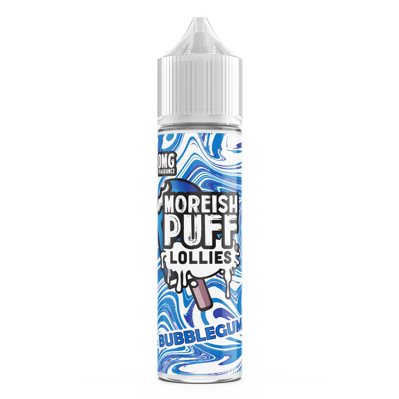 Moreish Puff Lollies Bubblegum 0mg 50ml Shortfill E-Liquid