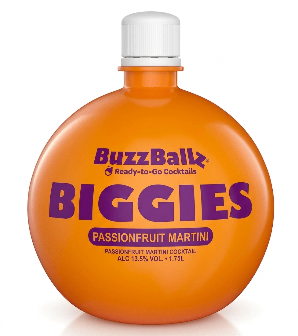 Buzz Ball Biggies Passionfruit 1.75L