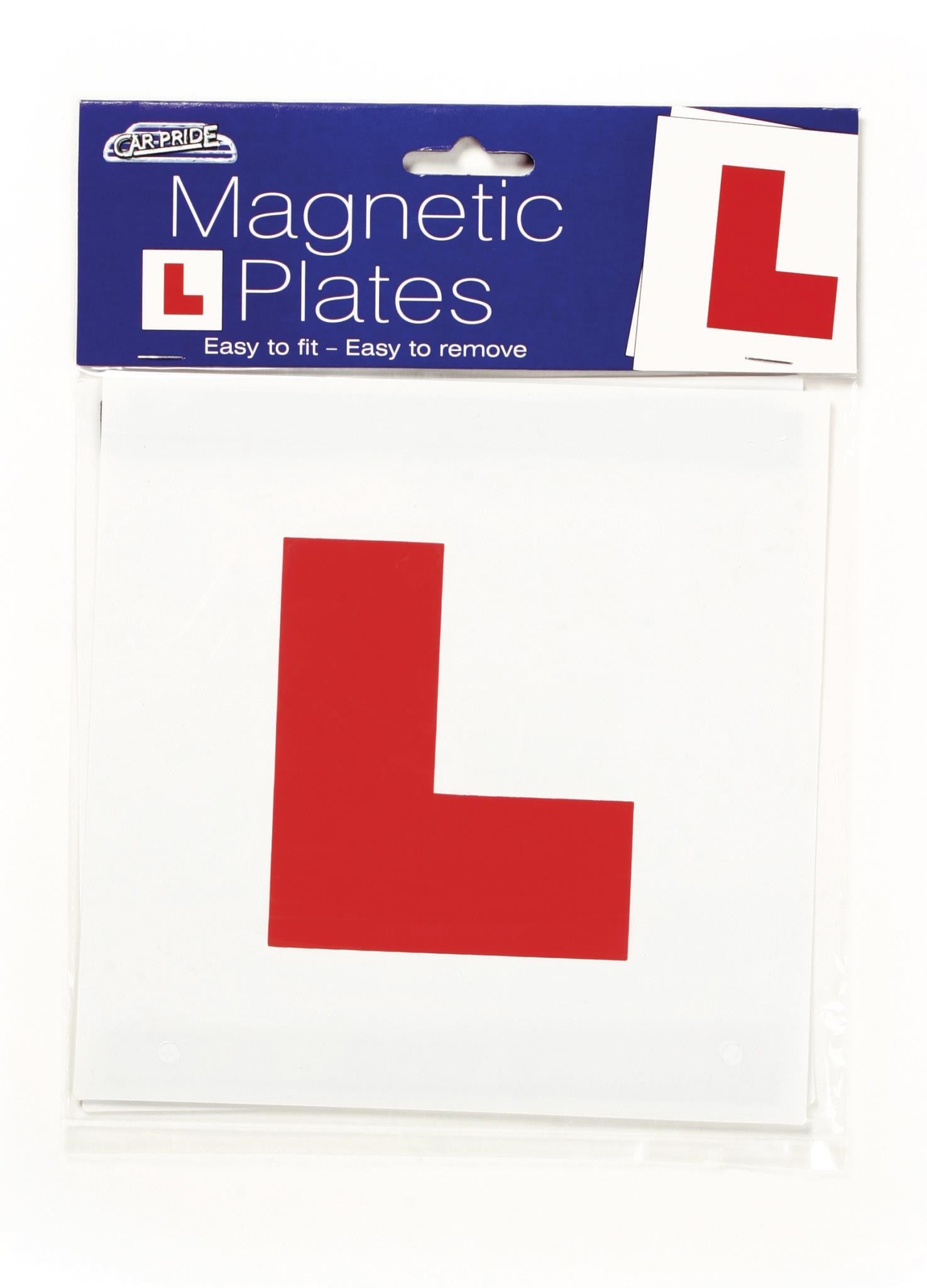 Car Pride Magnetic L Plates 2pk