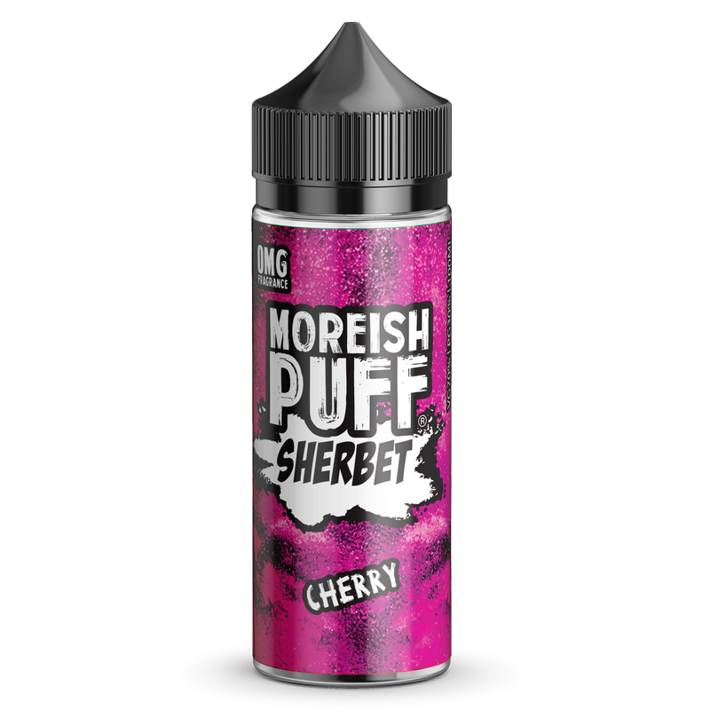 Moreish Puff Sherbet: Cherry Sherbet 0mg 100ml Shortfill E-Liquid